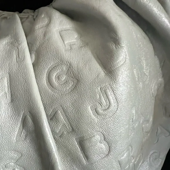 Marc by Marc Jacobs Monogram Hobo Bag - Bone/Gray Leather - Picture 6 of 12